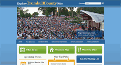 Desktop Screenshot of exploretrumbullcounty.com